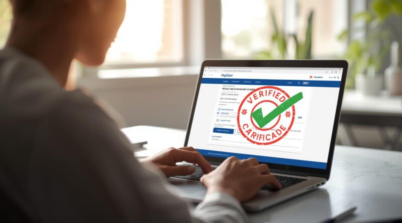 অনলাইনে সার্টিফিকেট সত্যায়ন প্রক্রিয়া