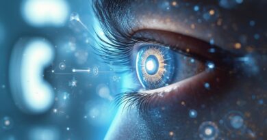 চোখের ইমপ্লান্টে দৃষ্টিশক্তি ফিরে পাওয়া প্রযুক্তির প্রতীকী ছবি