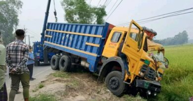 নীলফামারী–সৈয়দপুর সড়কে দুর্ঘটনা