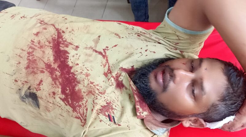 রাজাপুরে জমি বিরোধে হামলা