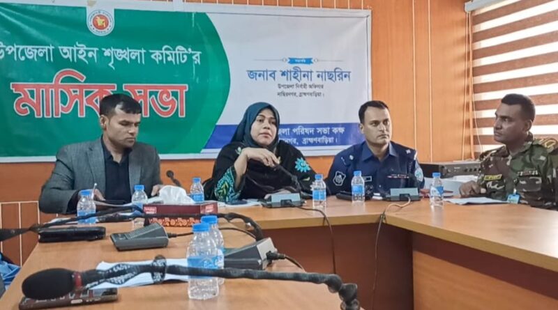 আইন-শৃঙ্খলা কমিটির