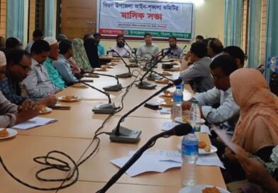 আইনশৃঙ্খলা কমিটির মাসিক সভা