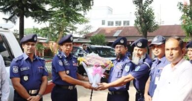 ডিআইডি কতৃক লালমনিরহাট সদর থানা পরিদর্শন