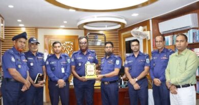 বদলি জনিত বিদায় সংবর্ধনা পুলিশ কর্মকর্তাদের
