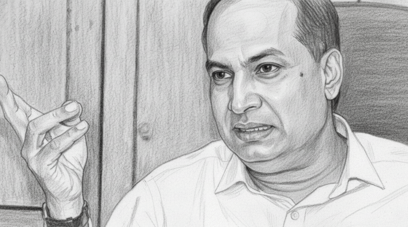 সালাউদ্দিন কাদের চৌধুরীর আদালতে বক্তব্য দিচ্ছেন, বিচারক ও উপস্থিত জনতা চমকে দেখছে।