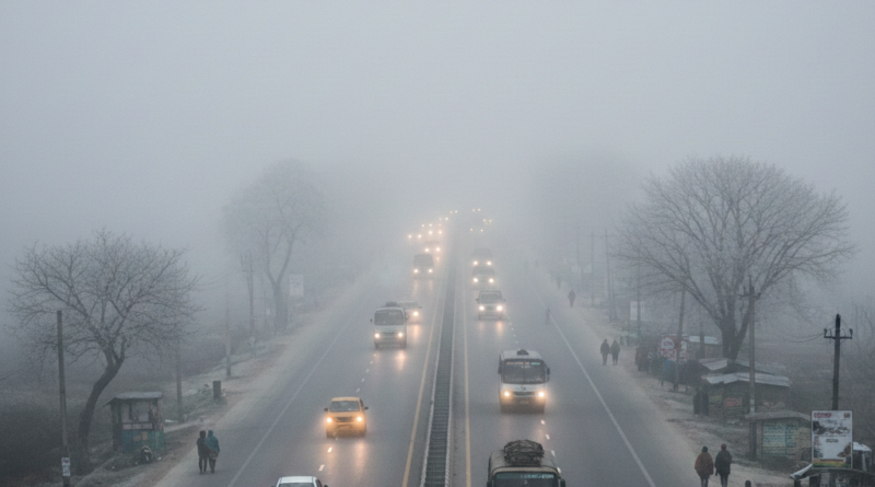 শৈত্যপ্রবাহ ও ঘন কুয়াশায় ঢেকে গেছে দেশের বিভিন্ন এলাকা