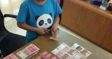 চীনের মাও সে তুং-এর ছবি কাটতে গিয়ে ৫০ হাজার ইউয়ান নষ্ট