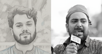 শরীফ ওসমান হাদী প্রশ্নে ঐক্যের ডাক দিয়ে সাংবাদিকদের সঙ্গে কথা বলছেন নাহিদ ইসলাম