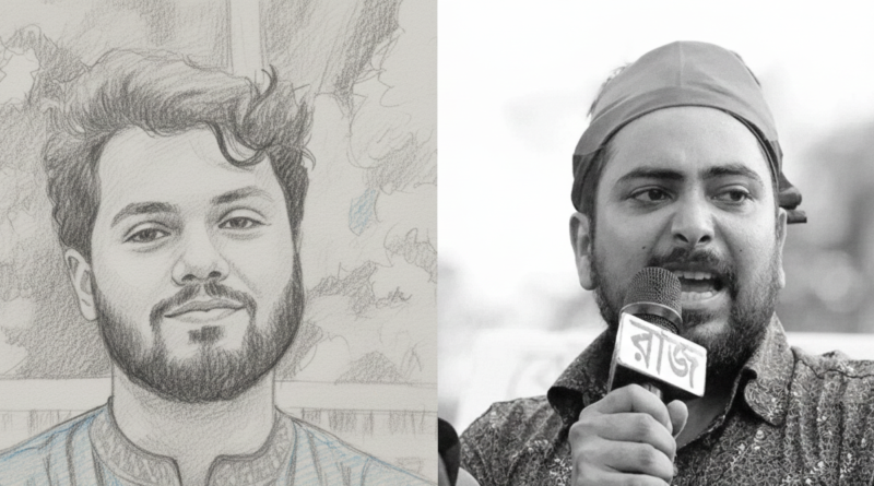 শরীফ ওসমান হাদী প্রশ্নে ঐক্যের ডাক দিয়ে সাংবাদিকদের সঙ্গে কথা বলছেন নাহিদ ইসলাম